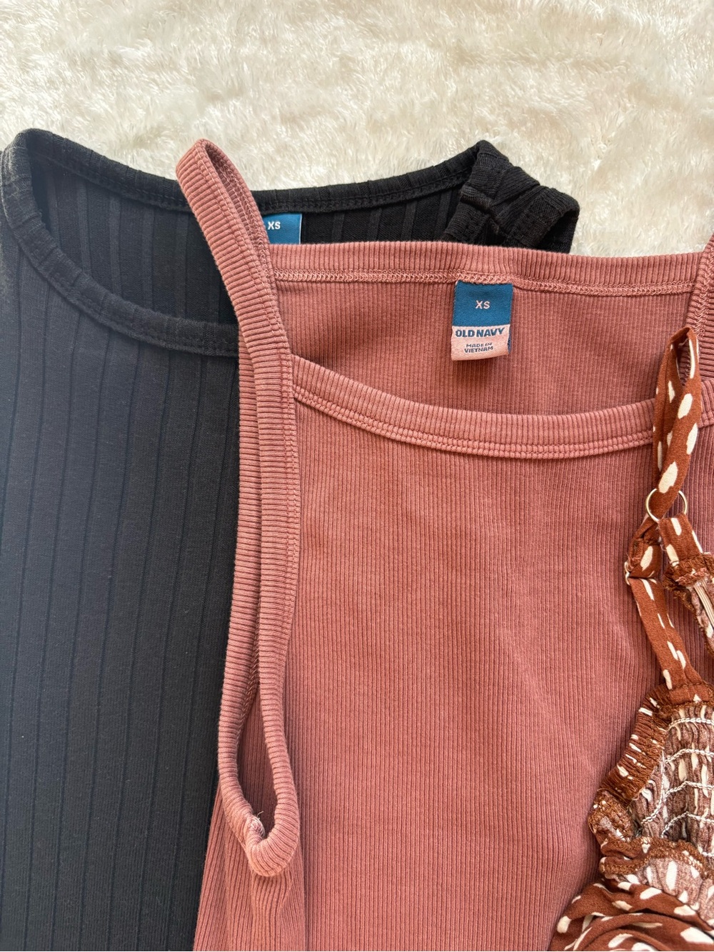 3-Piece Maxi and Midi Dress Set - Black, Brown, Brown Printed - Picture 3 of 4